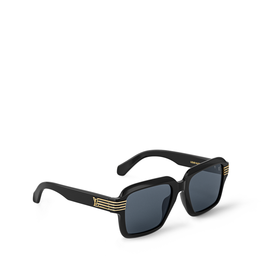 LV Slide Large Square Round Sunglasses S00 - Men